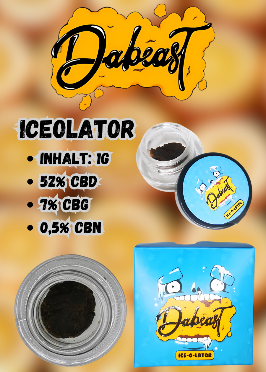 DABEAST CBD Extrakt Ice-o-Lator