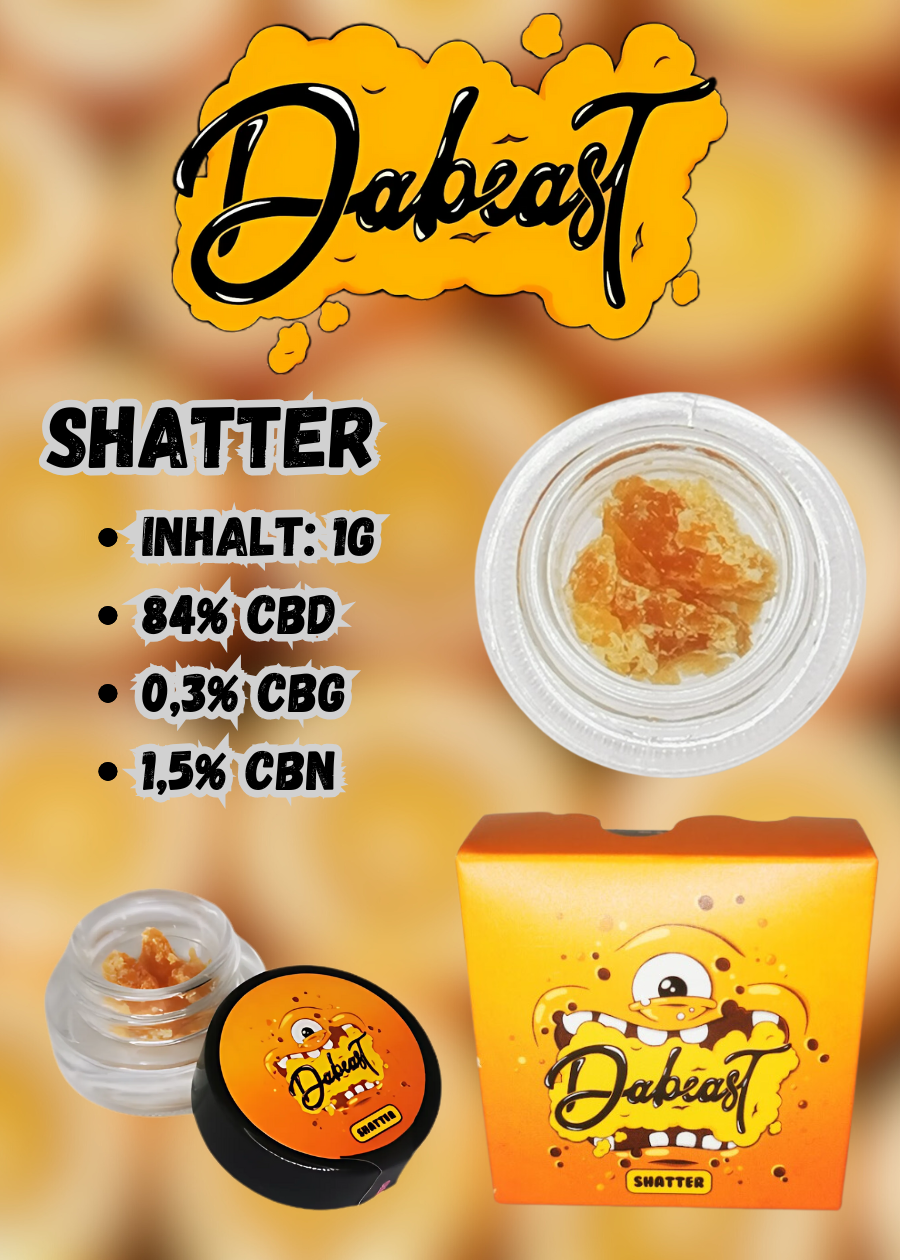 Dabeast CBD Shatter