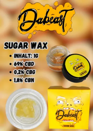 Dabeast Sugar Wax CBD