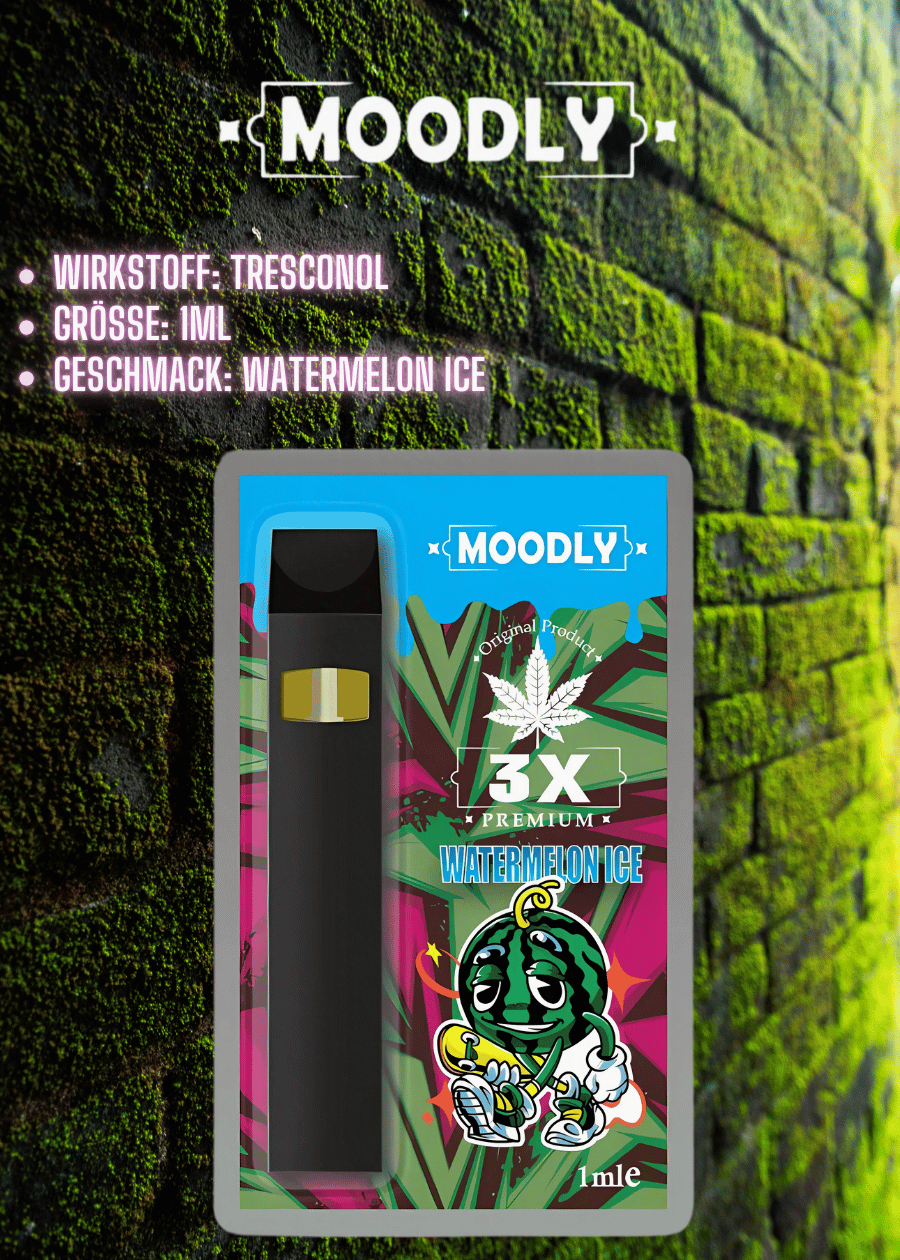MOODLY Tresconol Vape 1ml: 3X WATERMELON ICE kaufen