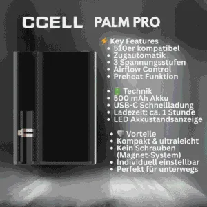 ccell akkutraeger 510 palm pro