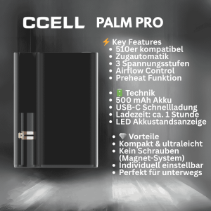 ccell akkutraeger 510 palm pro