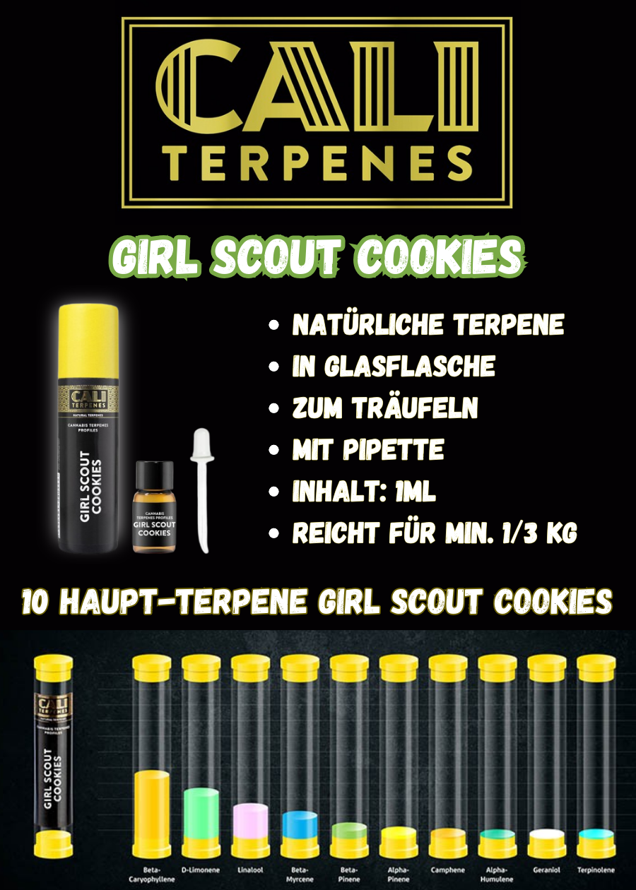 Cannabis Terpene von Cali Terpenes Girl Scout Cookies