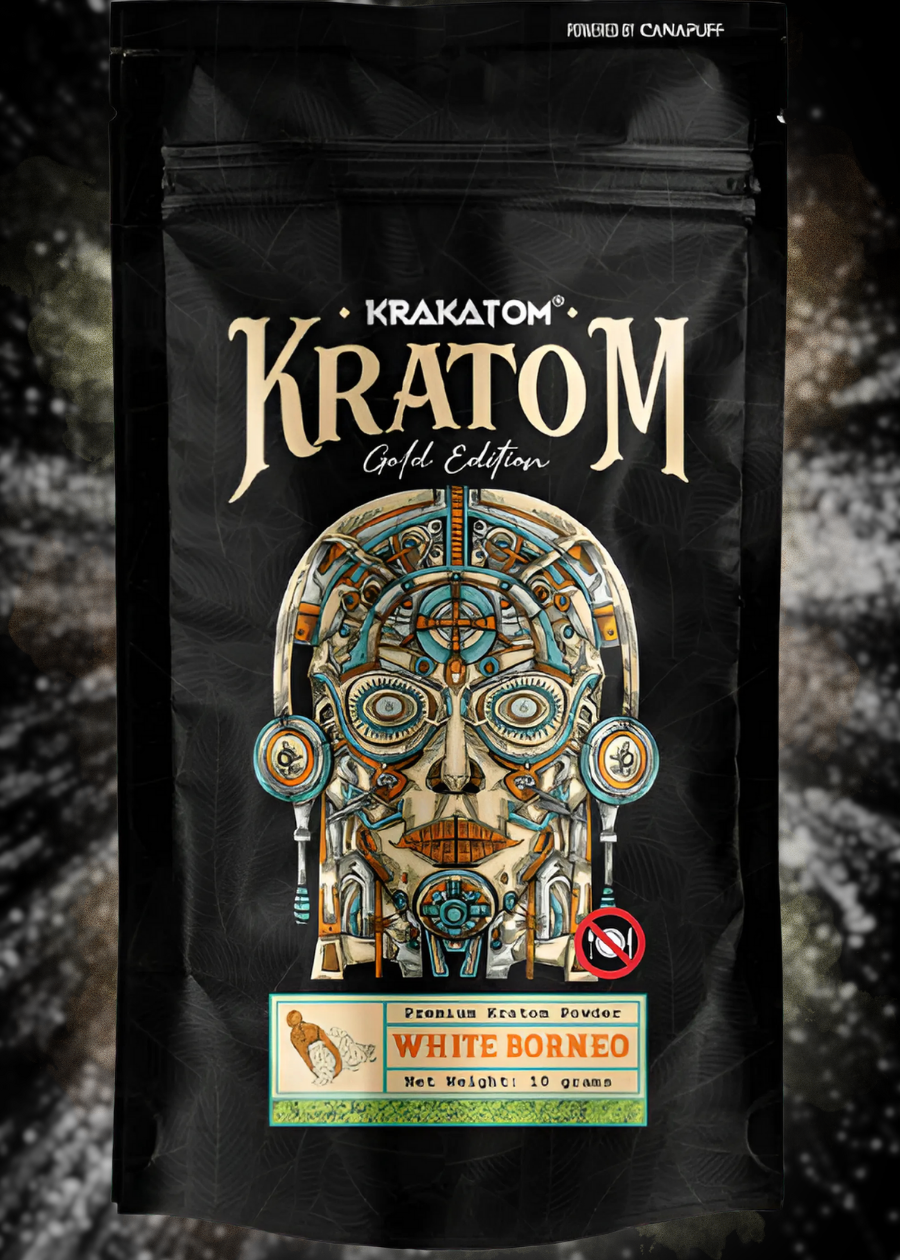 Kratom White Borneo - Gold Edition von Krakatom