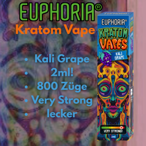 Kratom Vape 2ml Kali Grape Euphoria