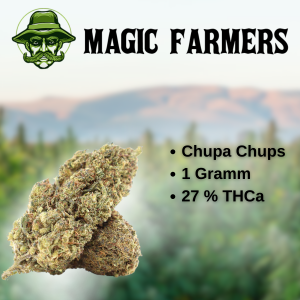 Magic Farmers Chupa Chups 1 Gramm 27 % THCa