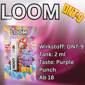LOOM DNT-9 Vape - Geschmack Purple Punch