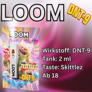 LOOM DNT-9 Vape - Geschmack Skittlez