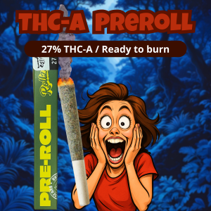 THCA Preroll mit 27% THCA