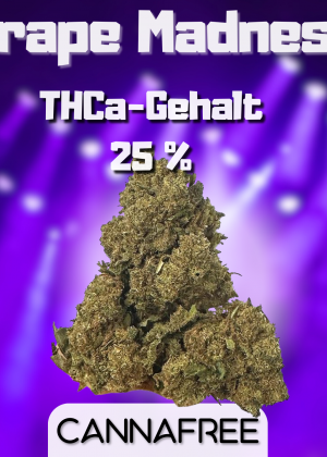 Grape Madness mit 25 % THCa