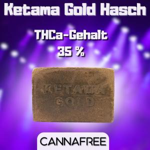 Ketama Gold Hasch mit 35 % THCa