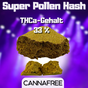 Super Pollen Hasch mit 25 % THCa