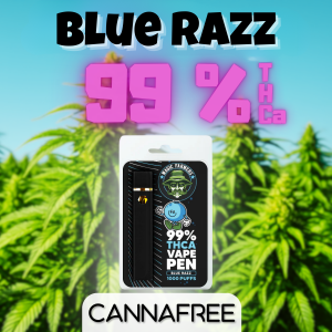 Blue Razz THCa Vape 99% THCa