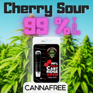 Cherry Sour THCa Cartridge 99% THCa von Magic Farmers