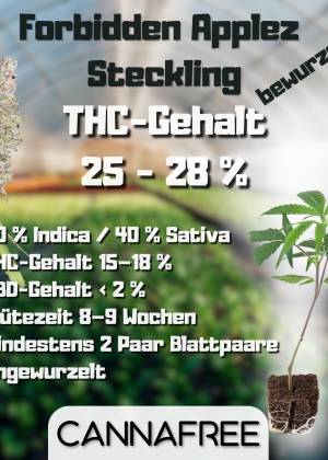 Forbidden Applez Steckling