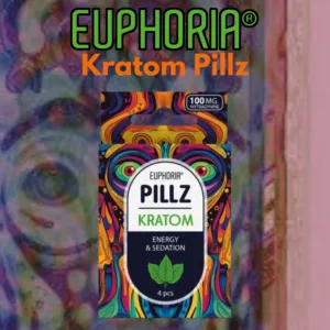 Euphoria Kratom Pillz 100mg