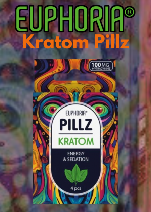 Euphoria Kratom Pillz 100mg
