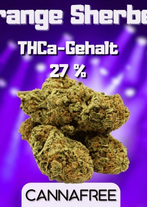 Orange Sherbet mit 27 % THCa
