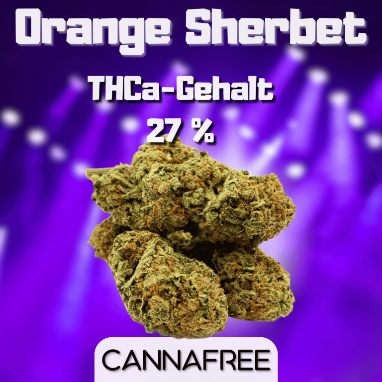 Orange Sherbet mit 27 % THCa