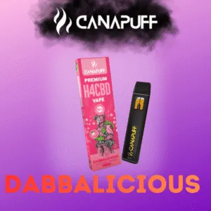 Dabbalicious H4CBD Vape 1ml von Cannapuff