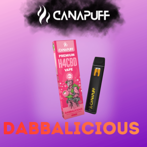 Dabbalicious H4CBD Vape 1ml von Cannapuff