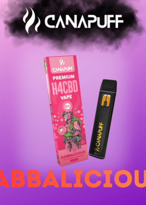 Dabbalicious H4CBD Vape 1ml von Cannapuff