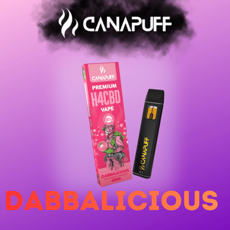 Dabbalicious H4CBD Vape 1ml von Cannapuff