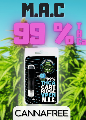 M.A.C. THCa Cartridge 99 % THCa