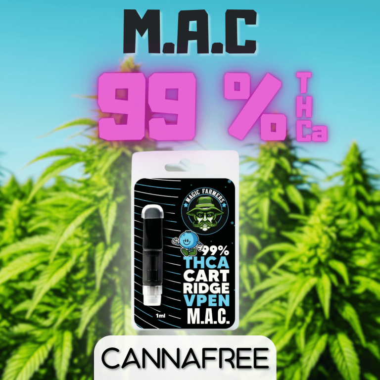 M.A.C. THCa Cartridge 99 % THCa