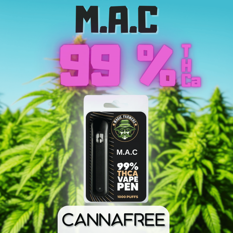 M.A.C. THCa Vape 99 % THCa