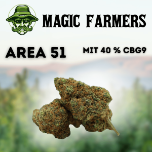 Magic Farmers AREA 51 mit 40 % CBG9