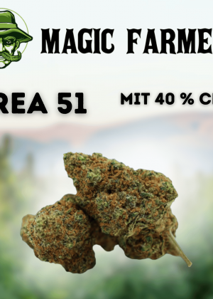 Magic Farmers AREA 51 mit 40 % CBG9