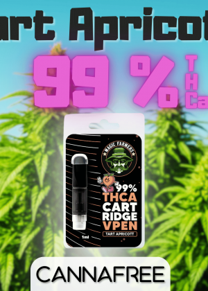 Tart Apricott THCa Cartridge 99 % THCa