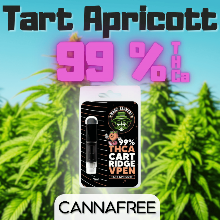 Tart Apricott THCa Cartridge 99 % THCa