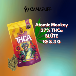 canapuff thca bluete atomic monkey 27thca