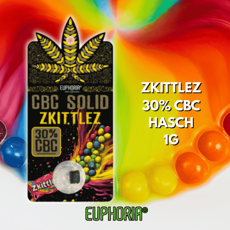 euphoria cbc hasch zkittlez 30
