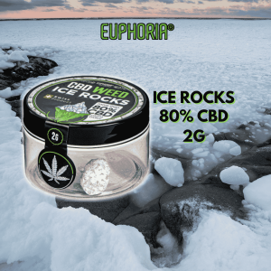 euphoria cbd ice rock 80 2g
