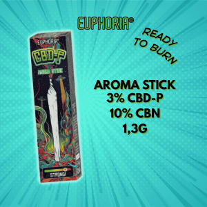 euphoria cbdp cbn aroma stick 3 10 13g