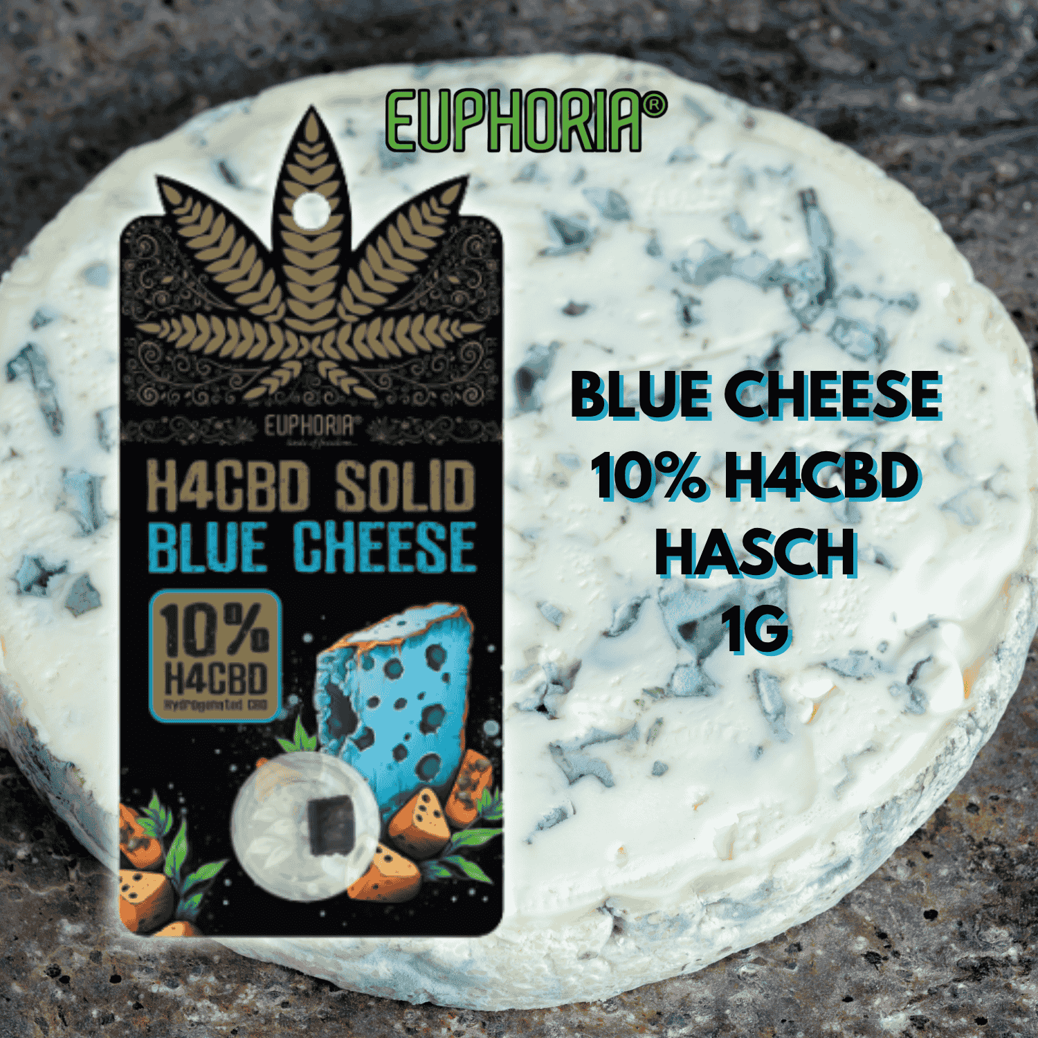 euphoria h4cbd hasch blue cheese 10