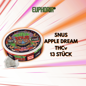 euphoria thcv snus apple dream