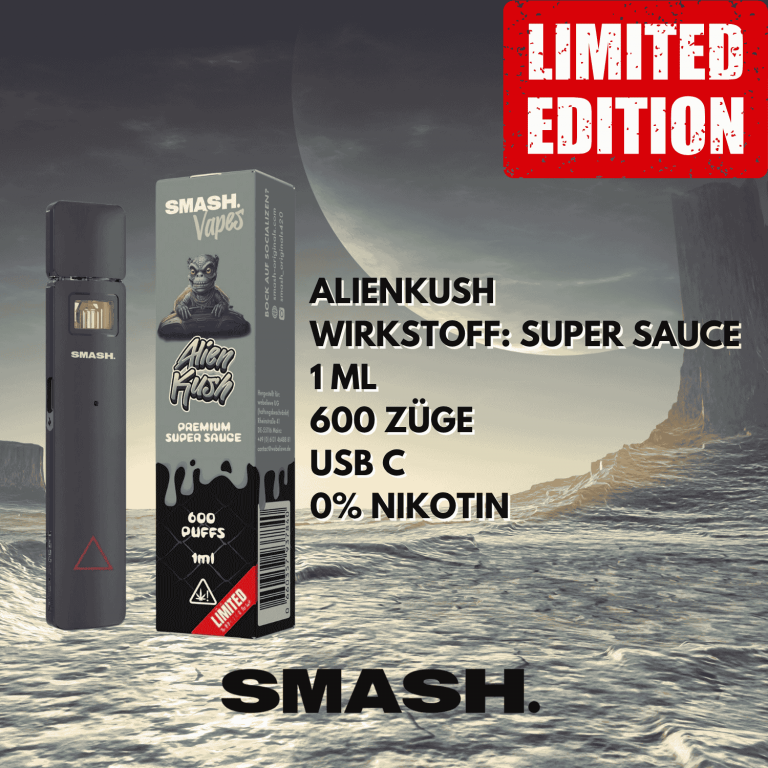 smash super sauce vape alienkush 1ml