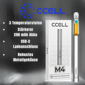 CCELL M4B PRO 510er Akkuträger Silber