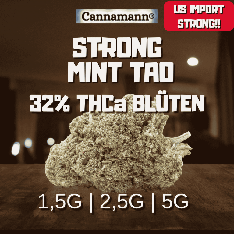 cannamann thca32 blueten strong mint tao 32thca