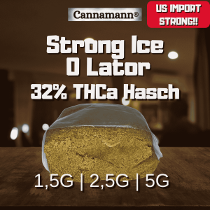 cannamann thca32 hasch strong ice o lator 32thca