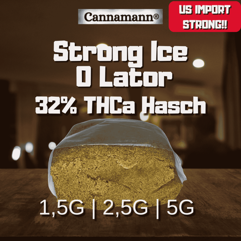 cannamann thca32 hasch strong ice o lator 32thca