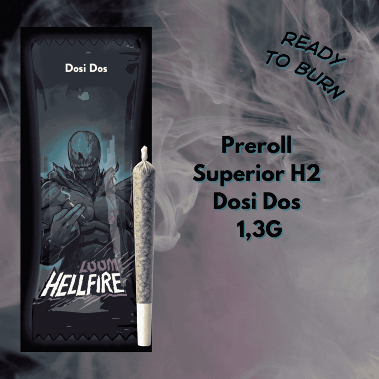 loom h2 preroll dosi dos h2 1x 13g