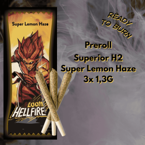 loom h2 preroll super lemon haze h2 1,3g