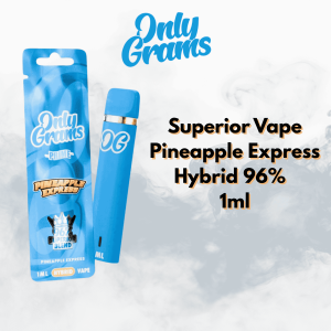 onlygrams hybrid superior vape pineapple express 1ml